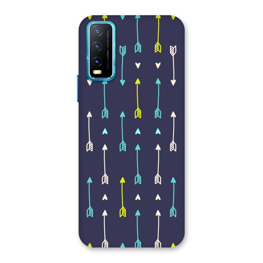 Boho Arrow Pattern Back Case for Vivo Y20G