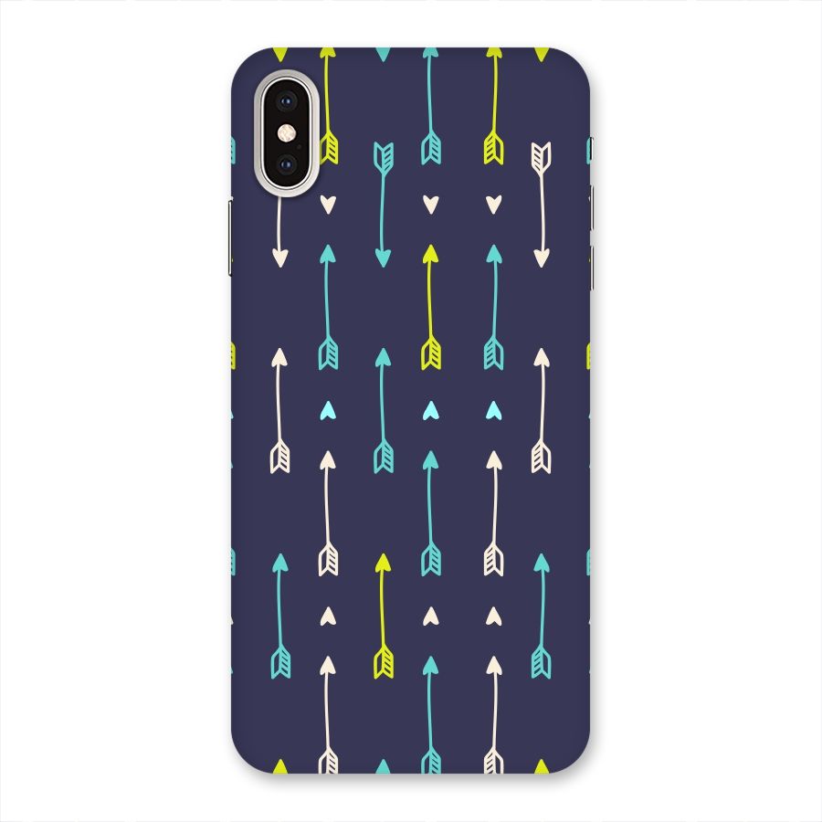 Boho Arrow Pattern Back Case for iPhone XS Max