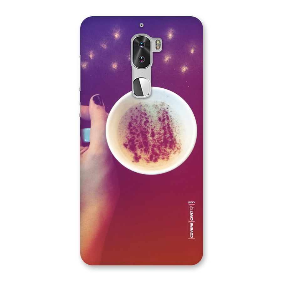 Bokeh Coffee Mug Back Case for Coolpad Cool 1