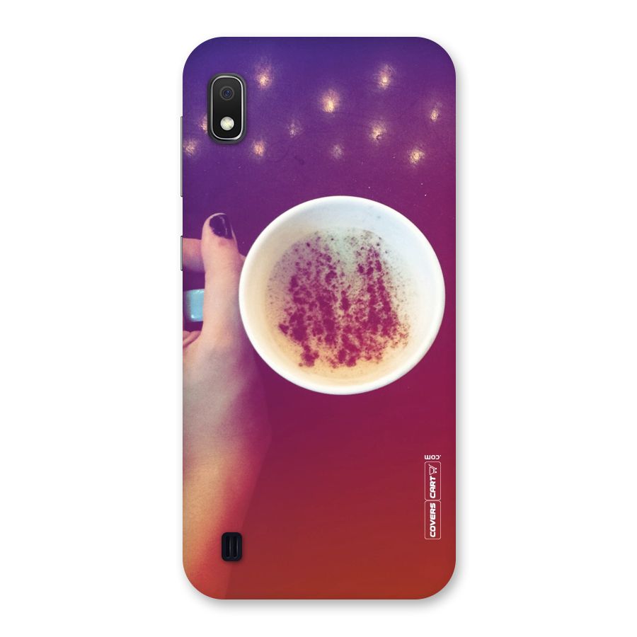 Bokeh Coffee Mug Back Case for Galaxy A10