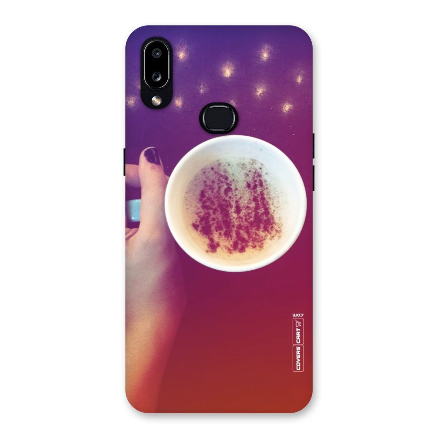 Bokeh Coffee Mug Back Case for Galaxy A10s