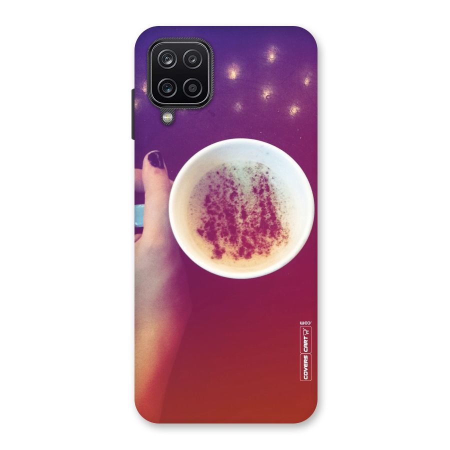 Bokeh Coffee Mug Back Case for Galaxy A12