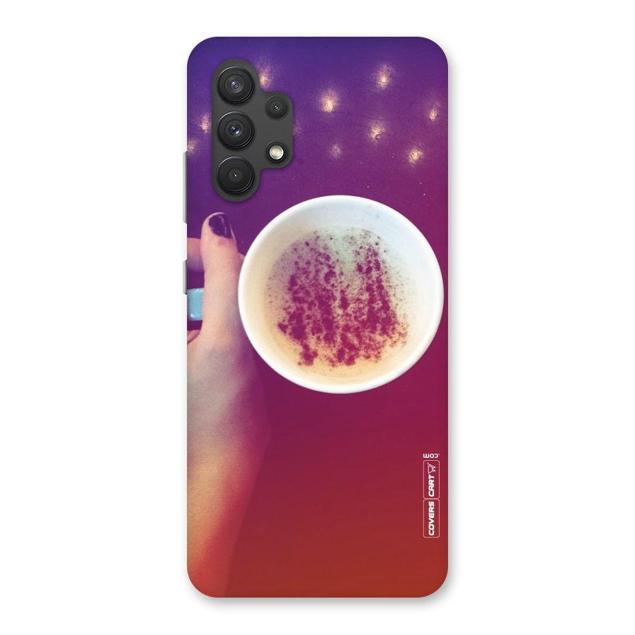 Bokeh Coffee Mug Back Case for Galaxy A32