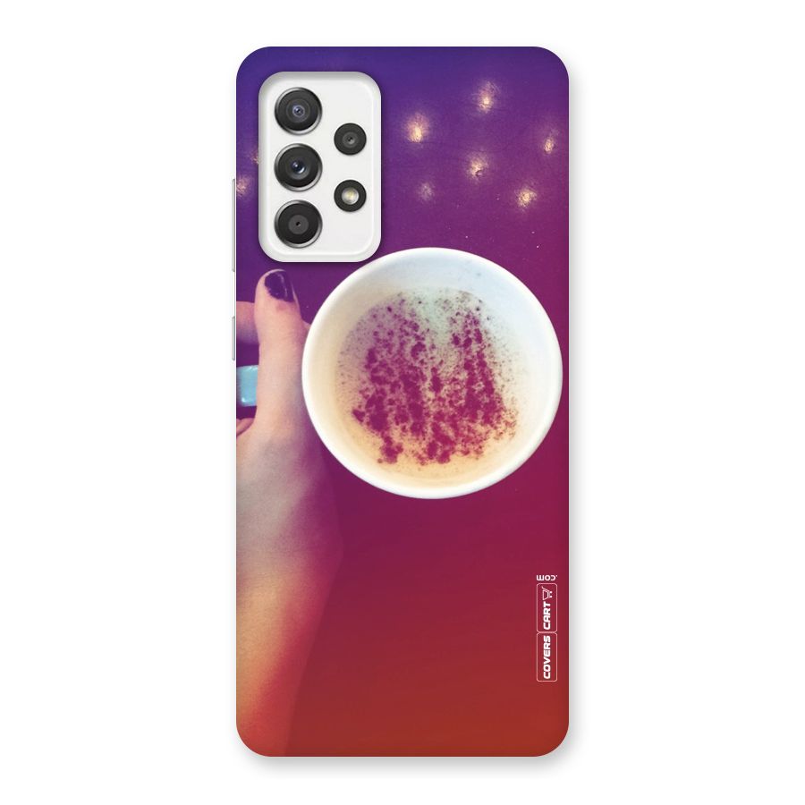 Bokeh Coffee Mug Back Case for Galaxy A52