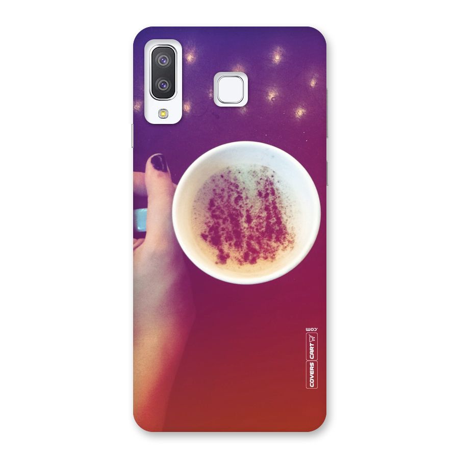 Bokeh Coffee Mug Back Case for Galaxy A8 Star