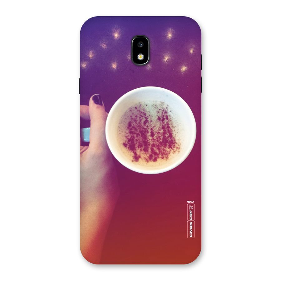 Bokeh Coffee Mug Back Case for Galaxy J7 Pro