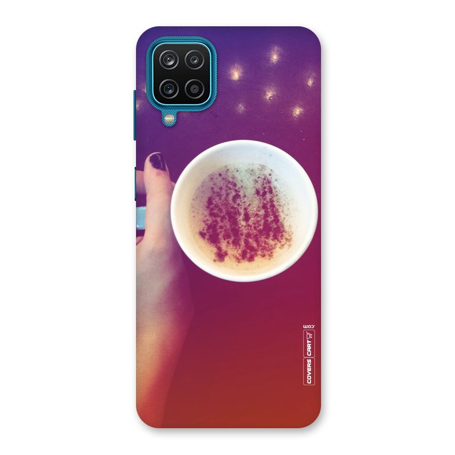 Bokeh Coffee Mug Back Case for Galaxy M12