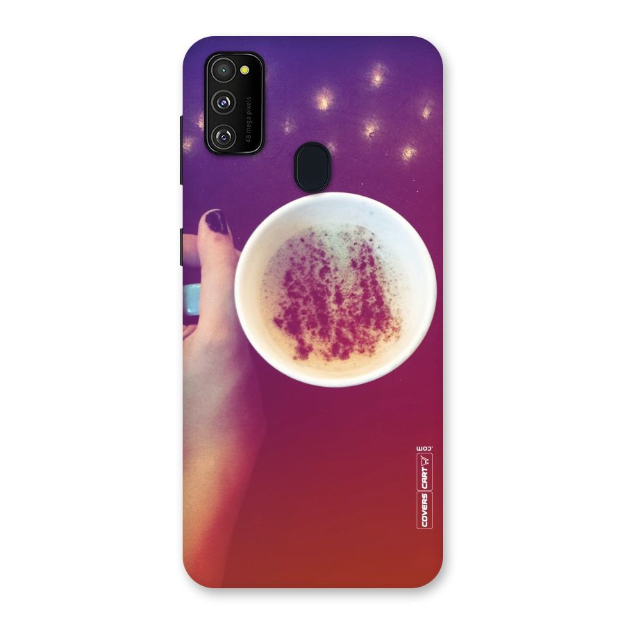 Bokeh Coffee Mug Back Case for Galaxy M30s