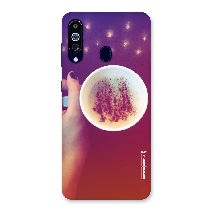 Bokeh Coffee Mug Back Case for Galaxy M40