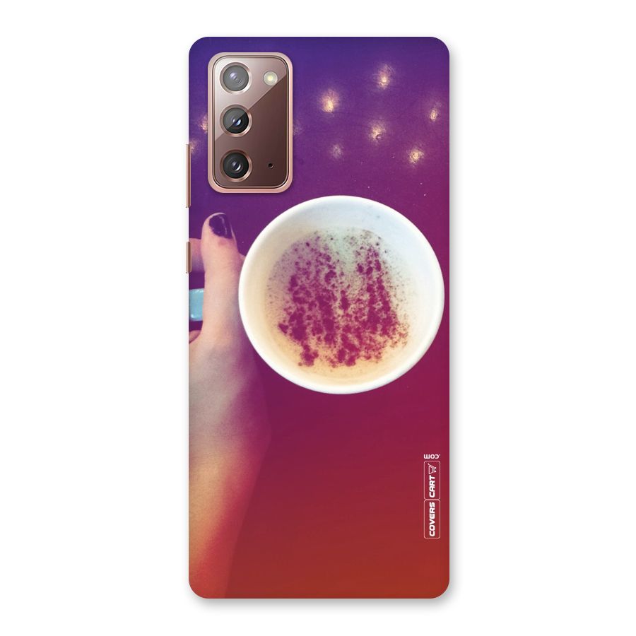 Bokeh Coffee Mug Back Case for Galaxy Note 20