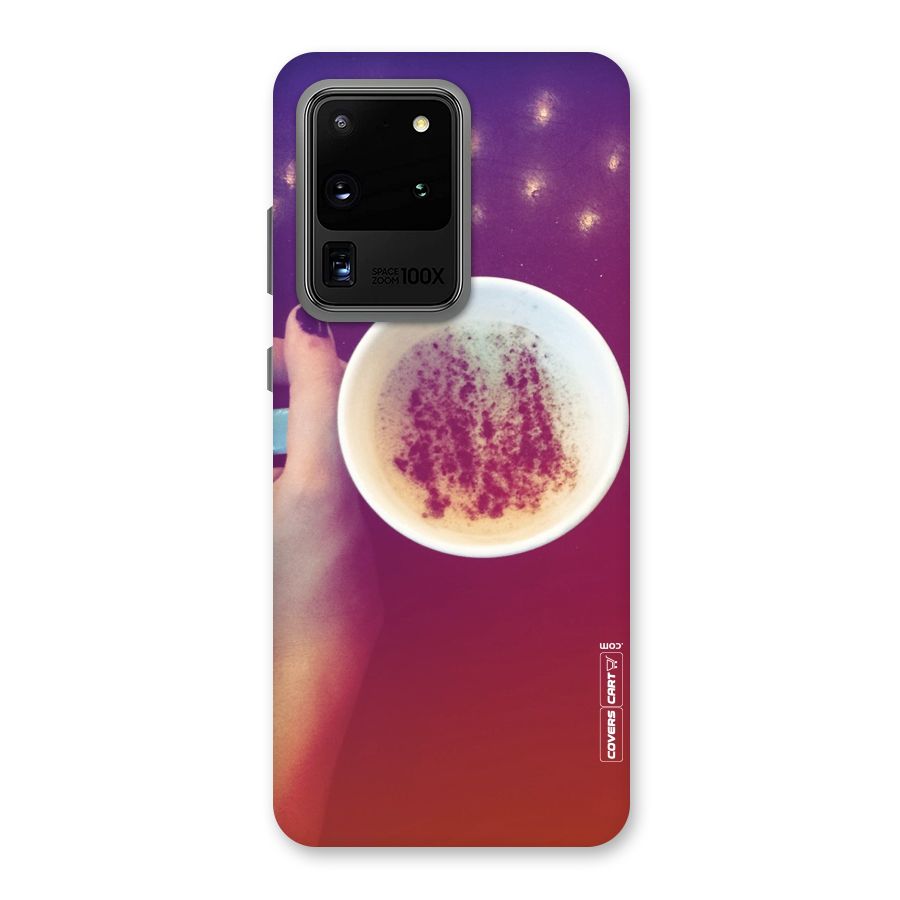 Bokeh Coffee Mug Back Case for Galaxy S20 Ultra