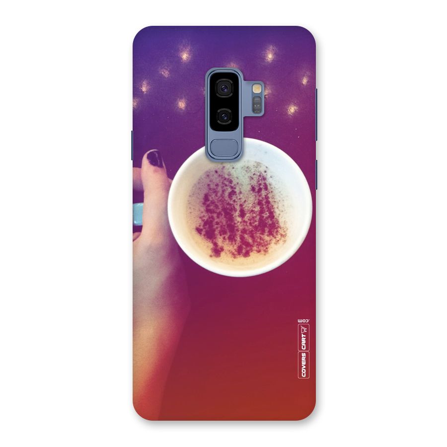 Bokeh Coffee Mug Back Case for Galaxy S9 Plus
