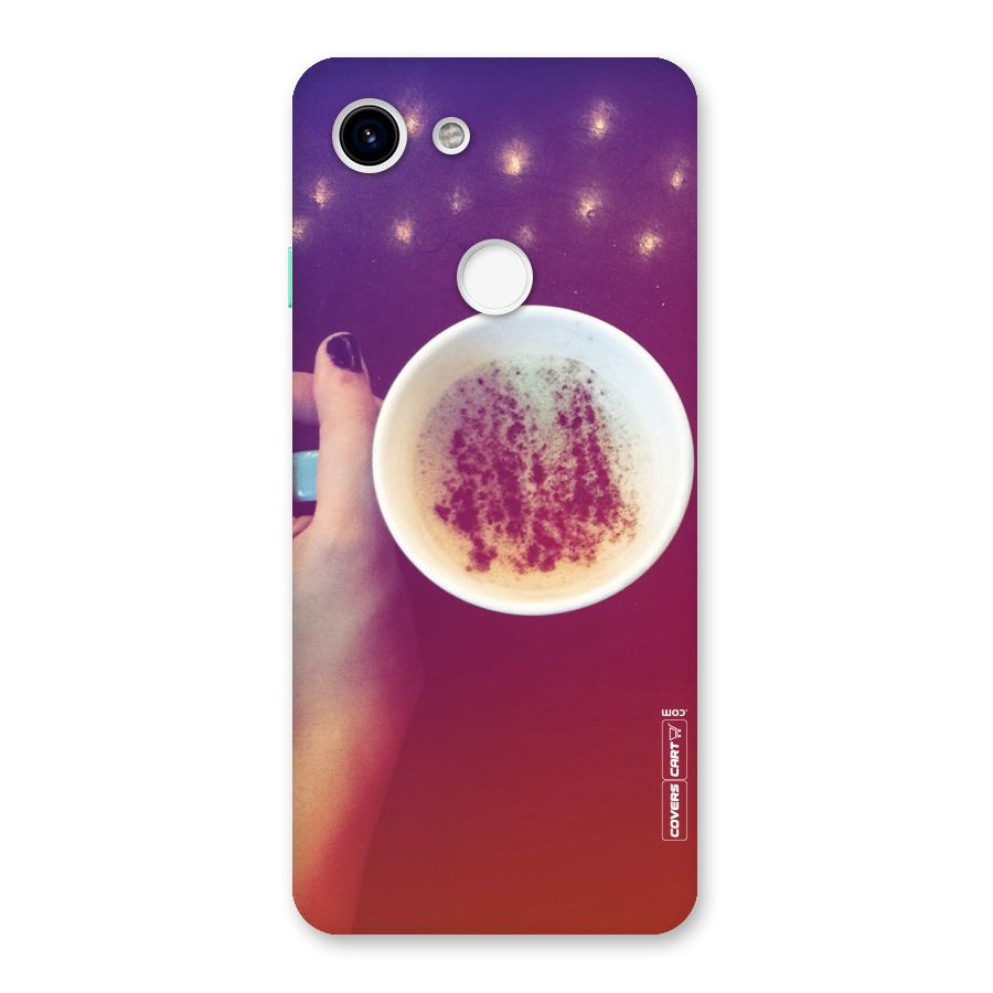 Bokeh Coffee Mug Back Case for Google Pixel 3