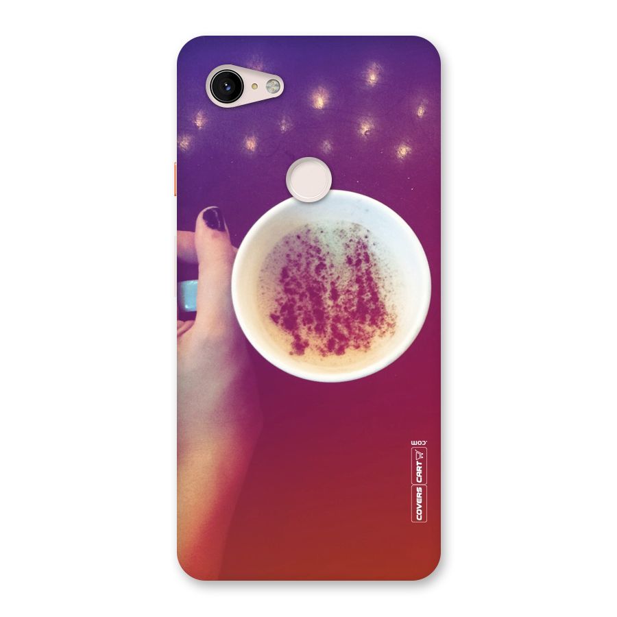 Bokeh Coffee Mug Back Case for Google Pixel 3 XL