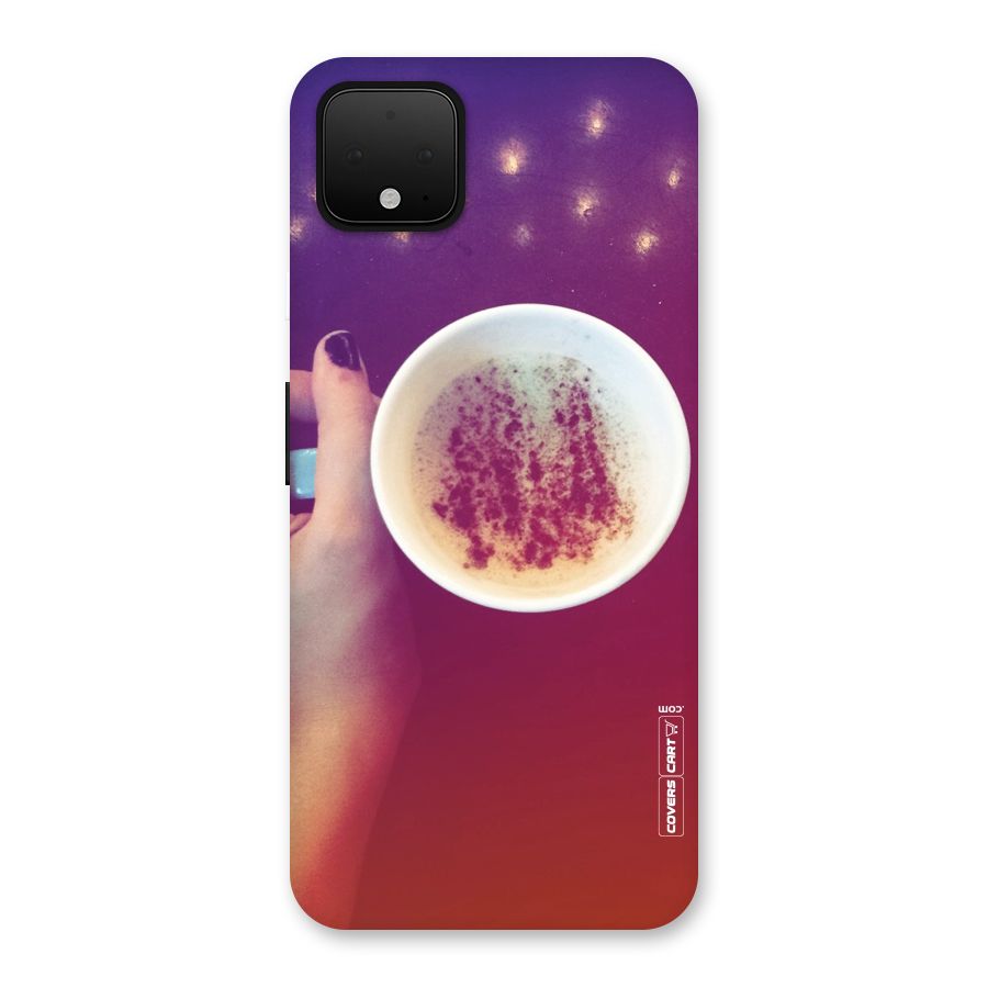 Bokeh Coffee Mug Back Case for Google Pixel 4 XL