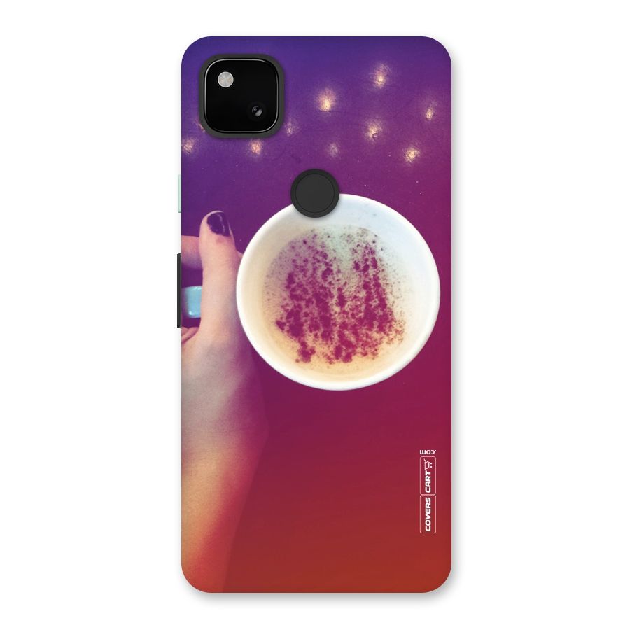 Bokeh Coffee Mug Back Case for Google Pixel 4a