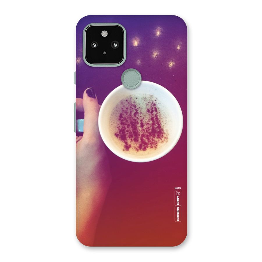 Bokeh Coffee Mug Back Case for Google Pixel 5