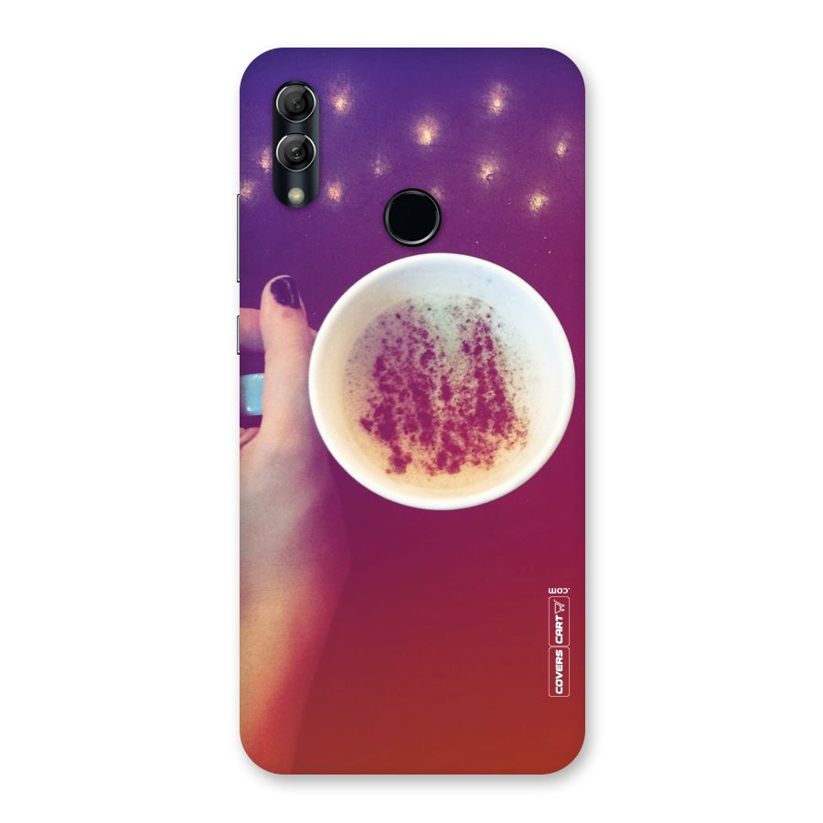 Bokeh Coffee Mug Back Case for Honor 10 Lite