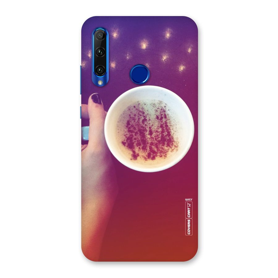 Bokeh Coffee Mug Back Case for Honor 20i