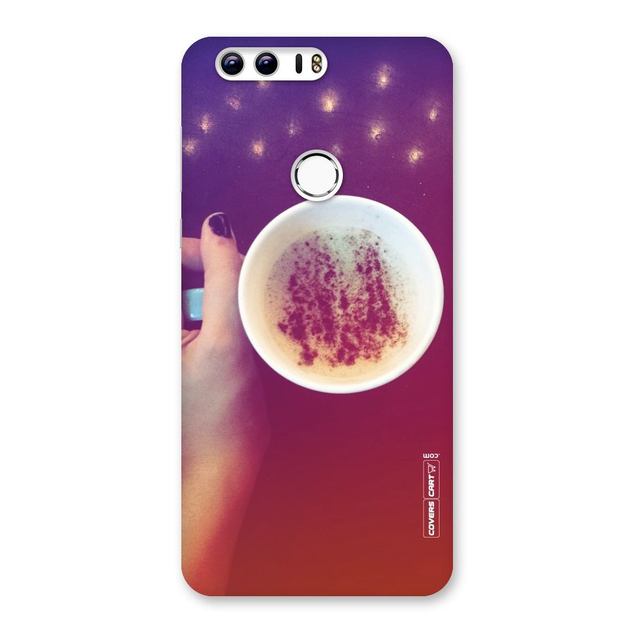 Bokeh Coffee Mug Back Case for Honor 8