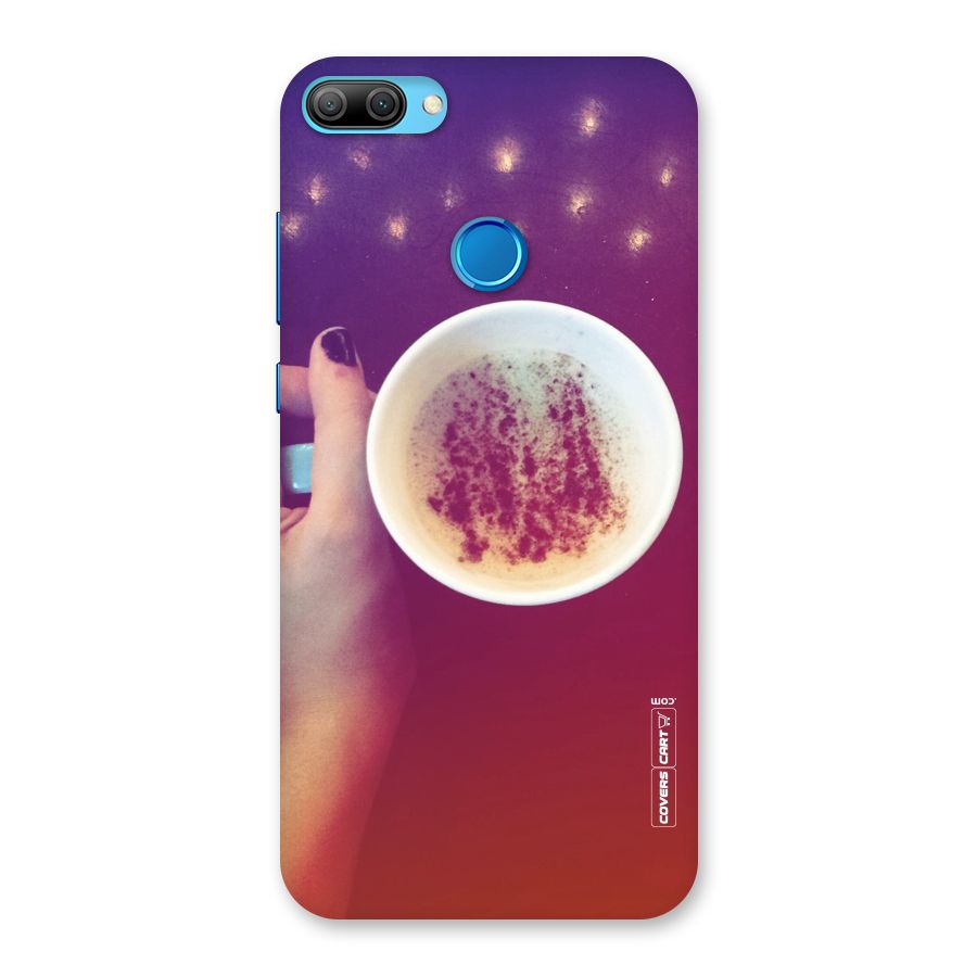 Bokeh Coffee Mug Back Case for Honor 9N