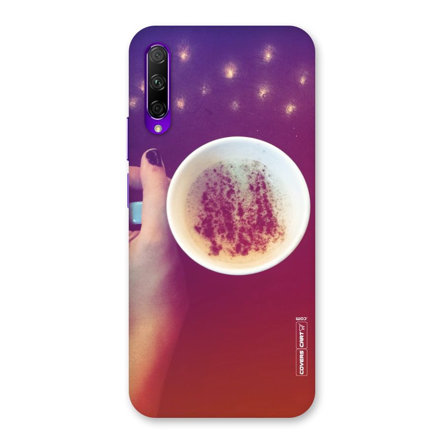 Bokeh Coffee Mug Back Case for Honor 9X Pro