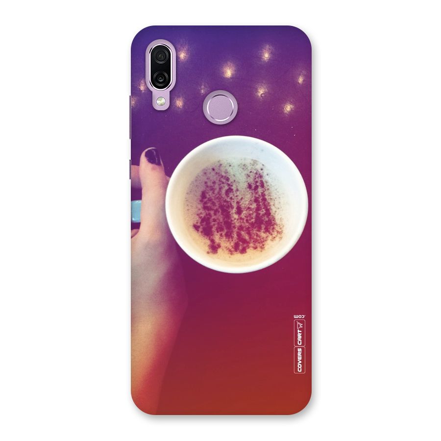 Bokeh Coffee Mug Back Case for Honor Play