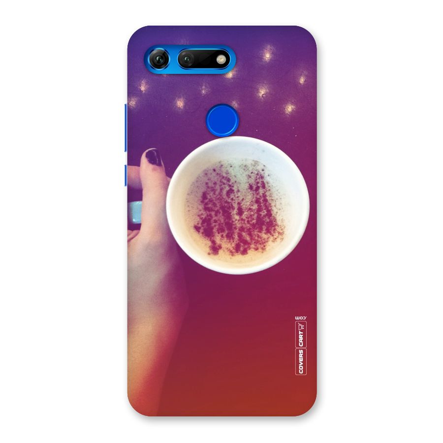 Bokeh Coffee Mug Back Case for Honor View 20