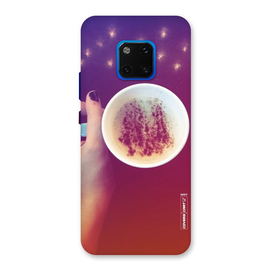 Bokeh Coffee Mug Back Case for Huawei Mate 20 Pro