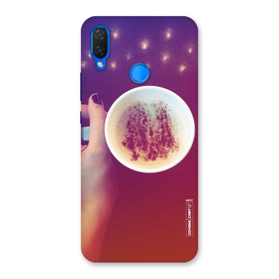 Bokeh Coffee Mug Back Case for Huawei P Smart+