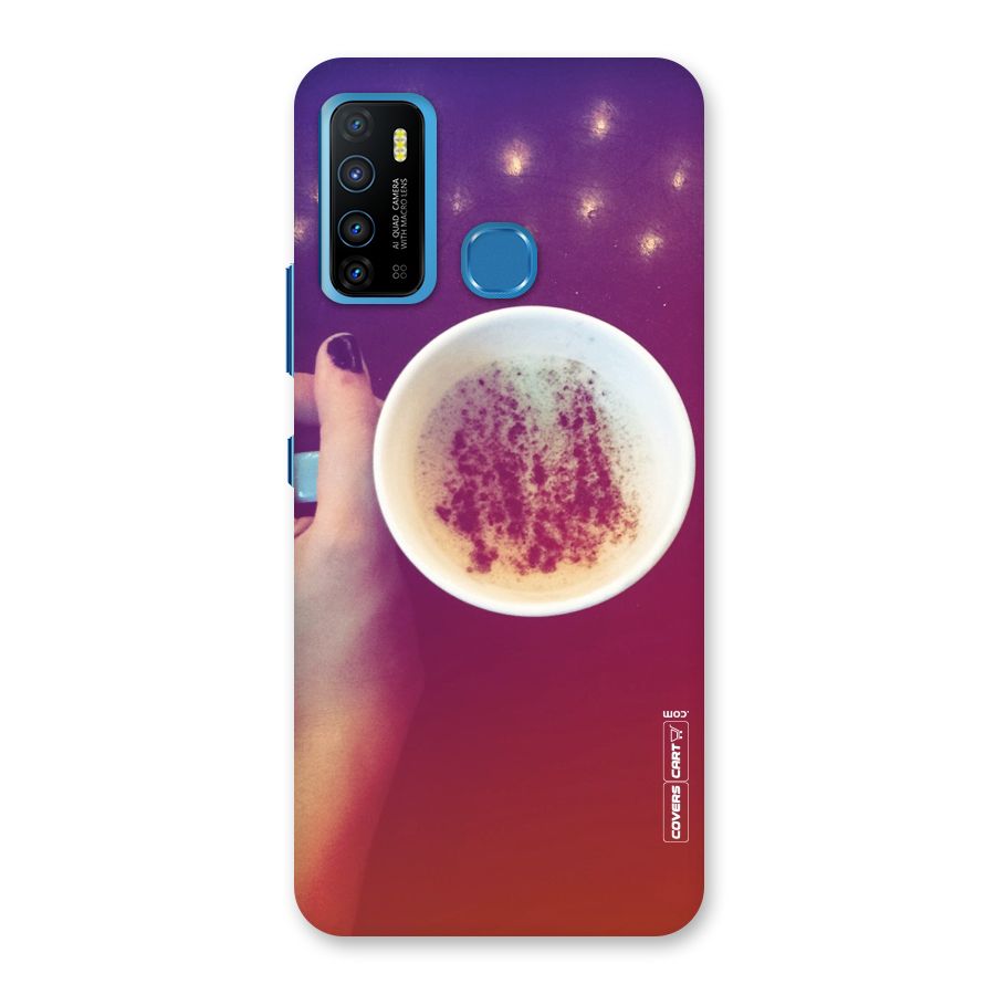 Bokeh Coffee Mug Back Case for Infinix Hot 9