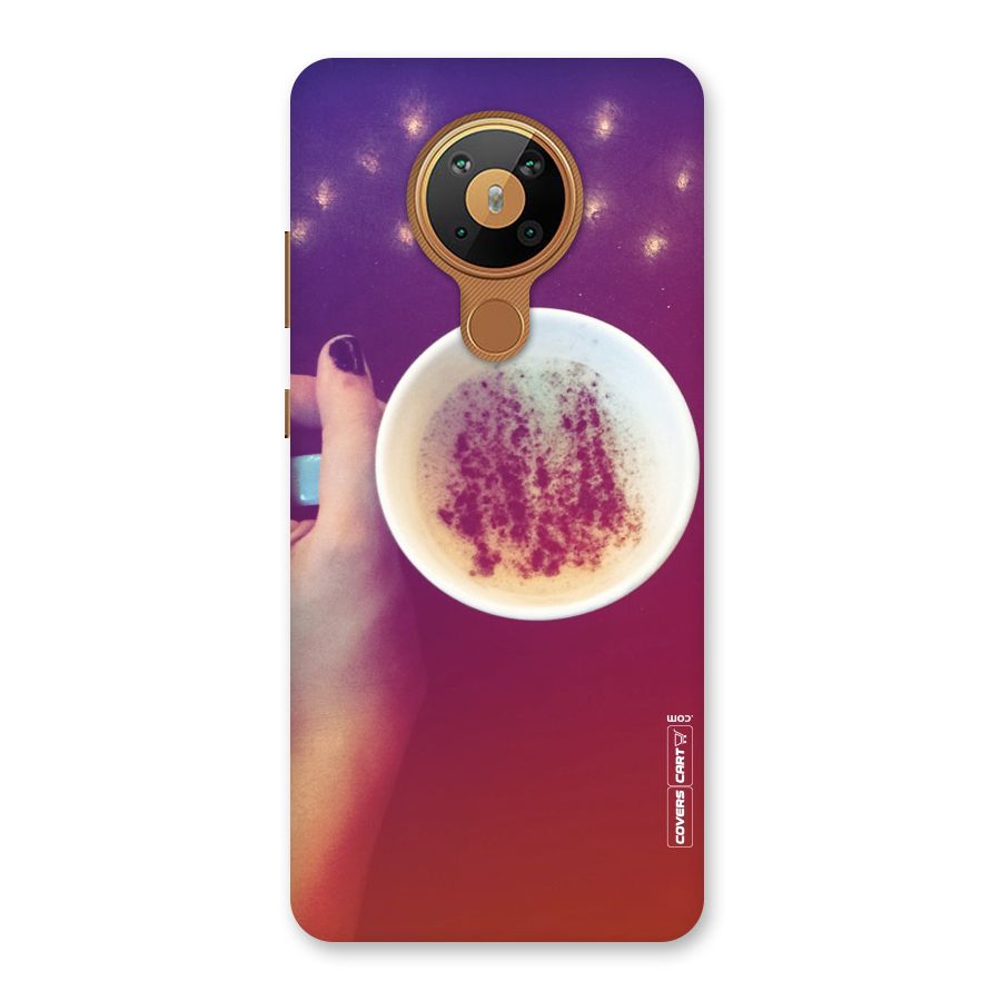 Bokeh Coffee Mug Back Case for Nokia 5.3