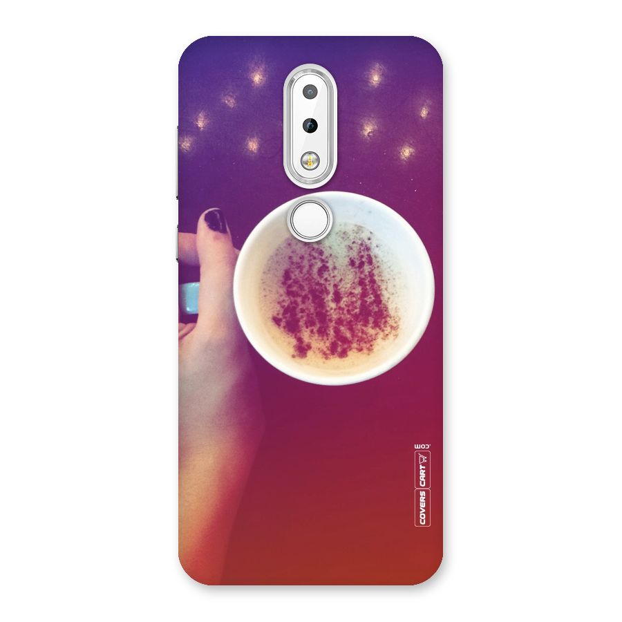 Bokeh Coffee Mug Back Case for Nokia 6.1 Plus