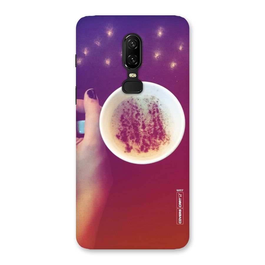 Bokeh Coffee Mug Back Case for OnePlus 6