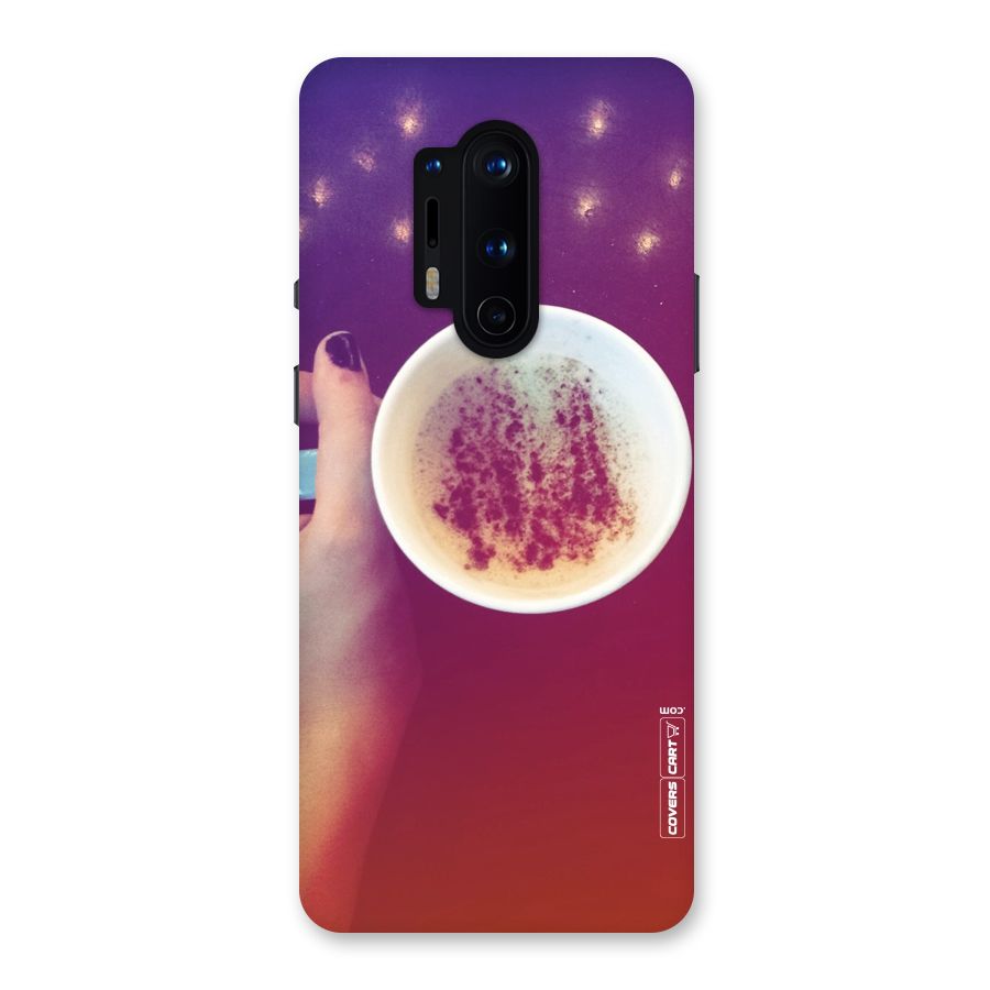 Bokeh Coffee Mug Back Case for OnePlus 8 Pro