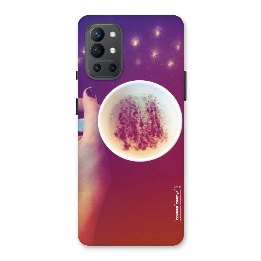 Bokeh Coffee Mug Back Case for OnePlus 9R