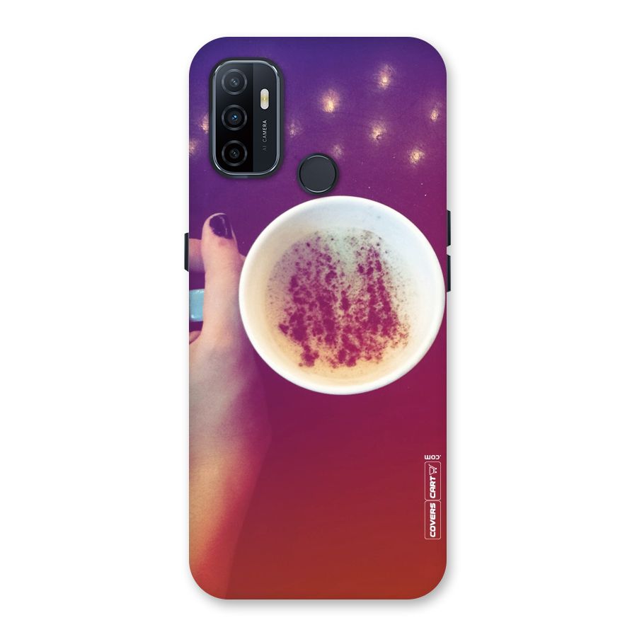 Bokeh Coffee Mug Back Case for Oppo A32