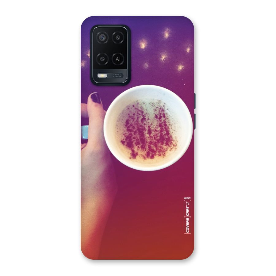 Bokeh Coffee Mug Back Case for Oppo A54