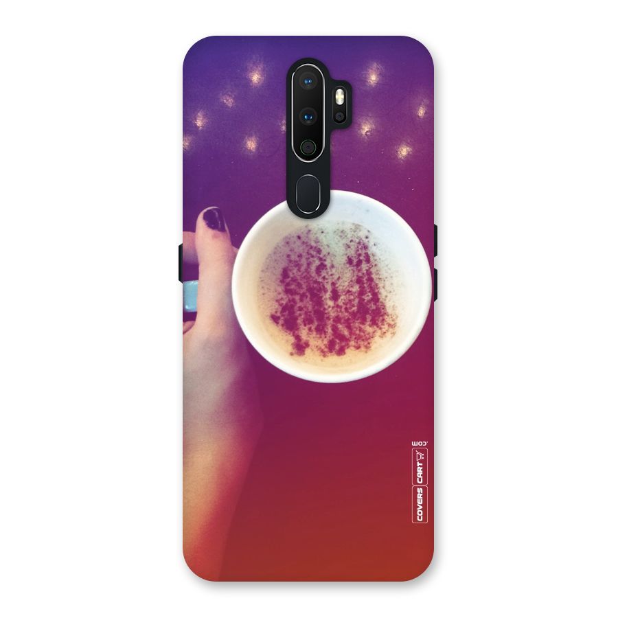 Bokeh Coffee Mug Back Case for Oppo A5 (2020)