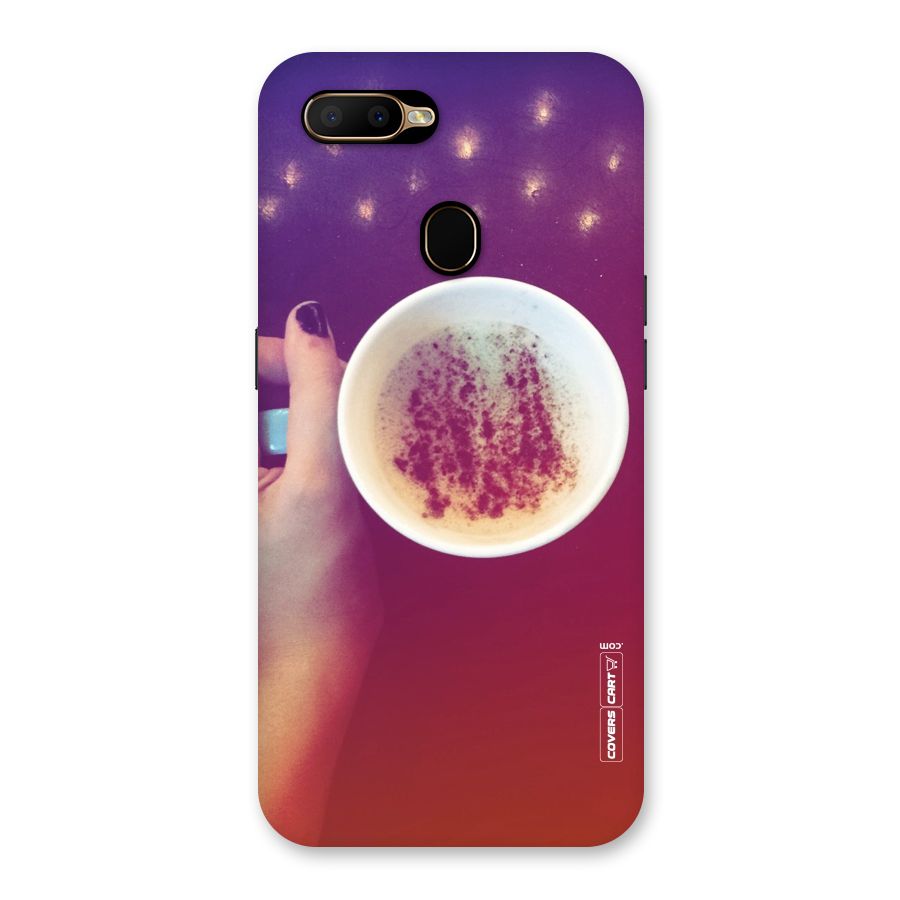 Bokeh Coffee Mug Back Case for Oppo A5s