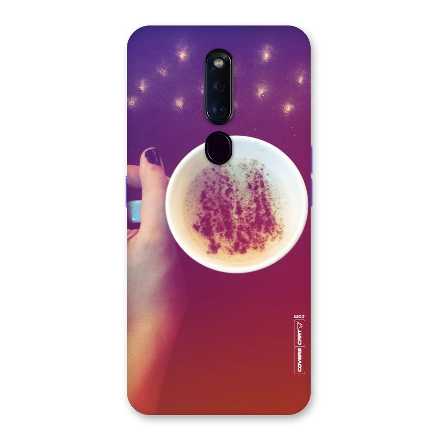 Bokeh Coffee Mug Back Case for Oppo F11 Pro