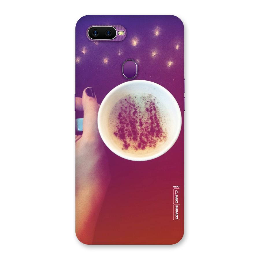Bokeh Coffee Mug Back Case for Oppo F9