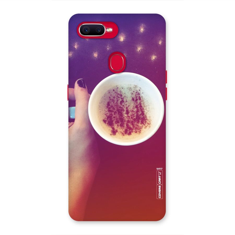 Bokeh Coffee Mug Back Case for Oppo F9 Pro