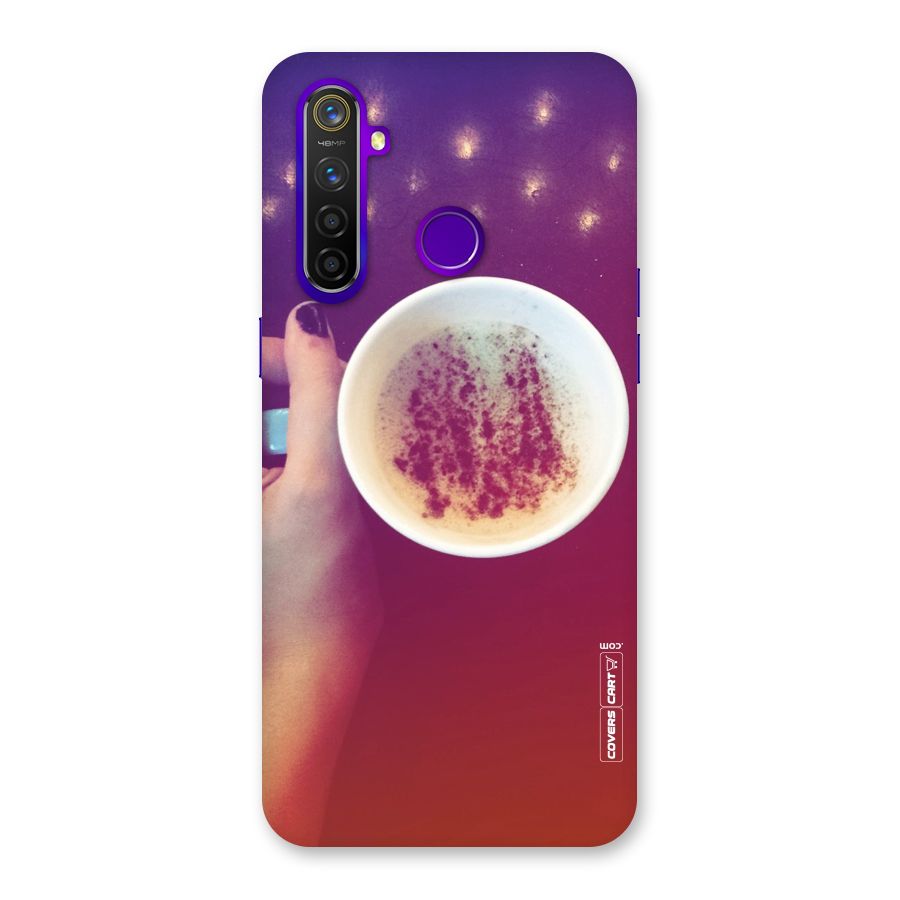 Bokeh Coffee Mug Back Case for Realme 5 Pro