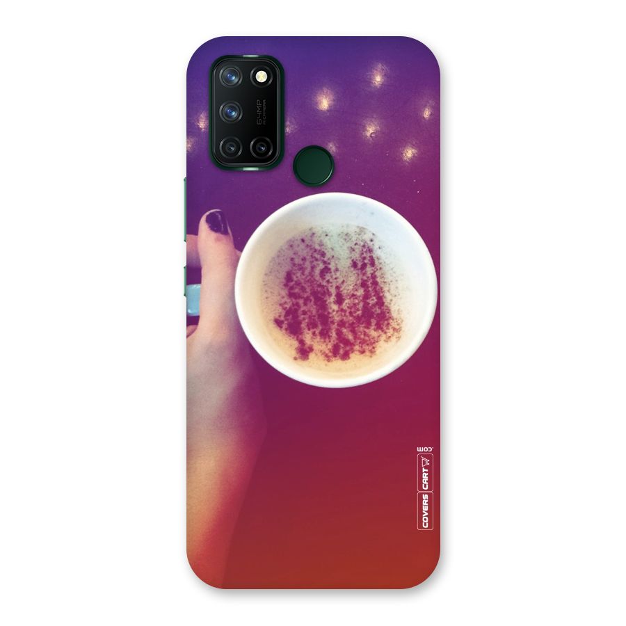 Bokeh Coffee Mug Back Case for Realme 7i