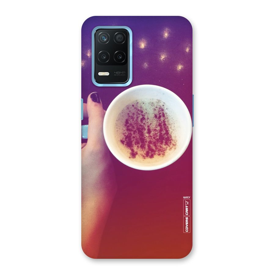 Bokeh Coffee Mug Back Case for Realme 8 5G