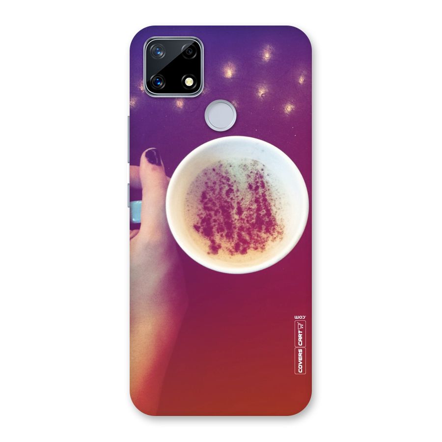 Bokeh Coffee Mug Back Case for Realme Narzo 20