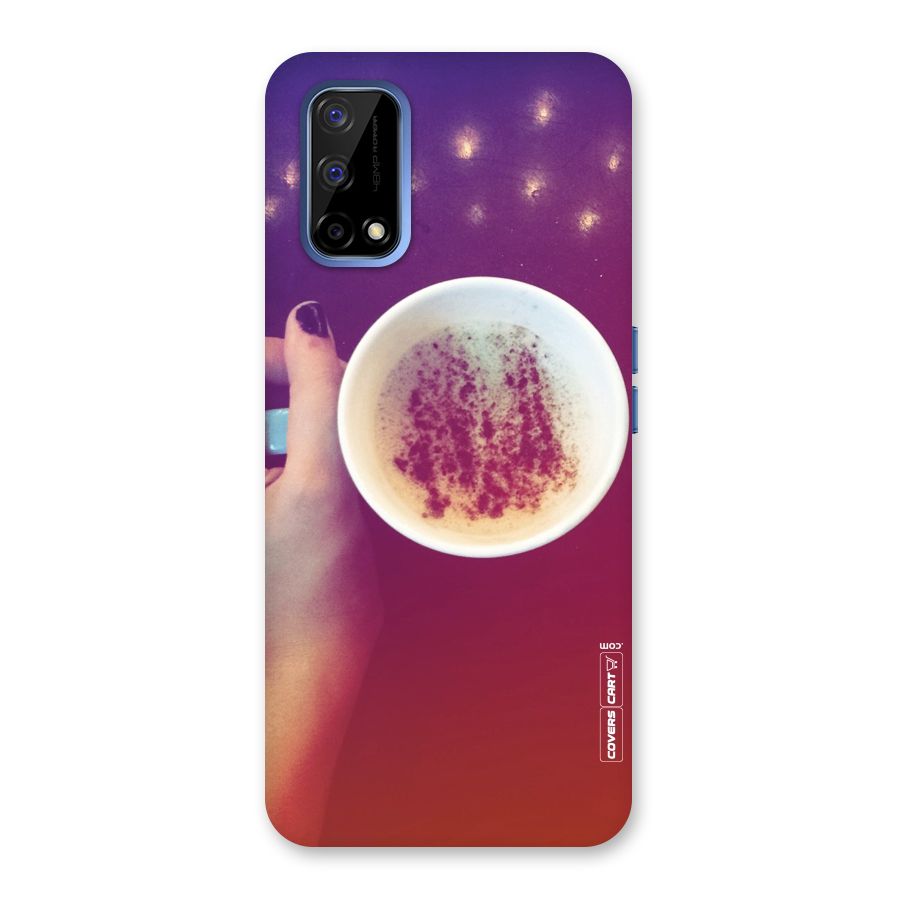 Bokeh Coffee Mug Back Case for Realme Narzo 30 Pro
