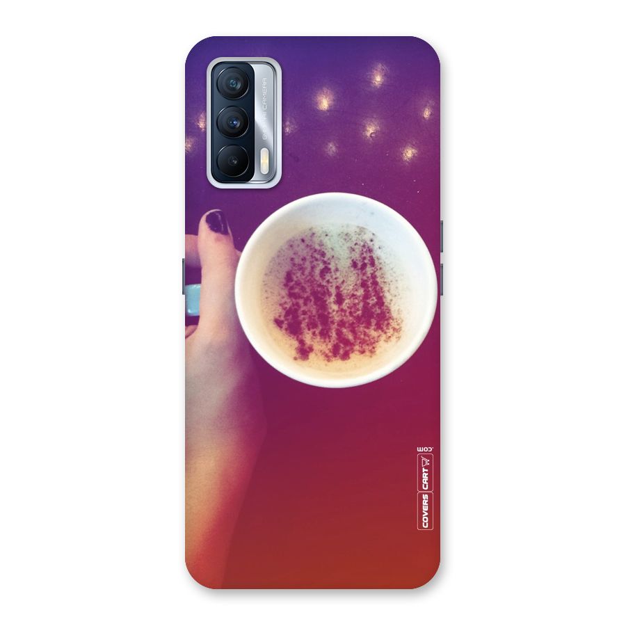 Bokeh Coffee Mug Back Case for Realme X7