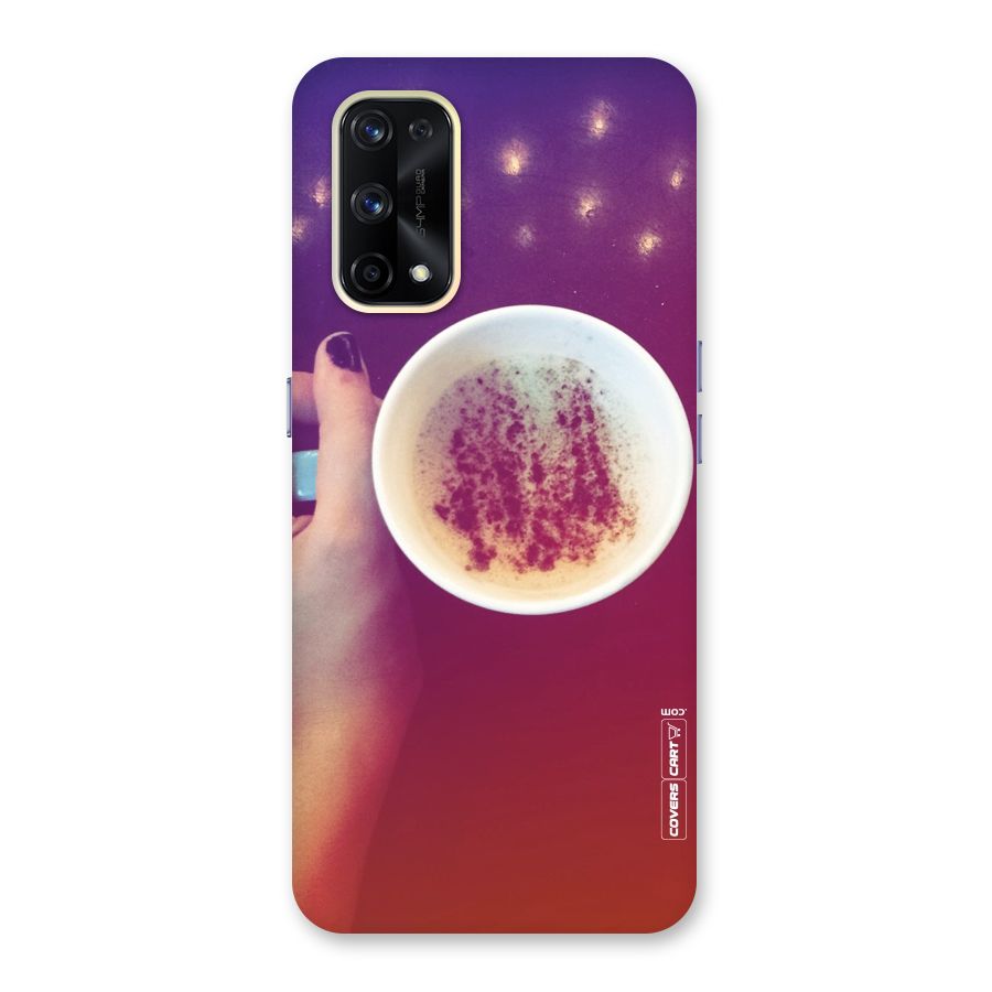 Bokeh Coffee Mug Glass Back Case for Realme X7 Pro